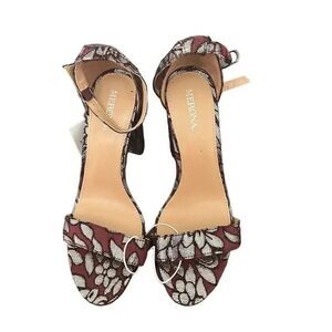 Merona Burgundy/LuLu Women Heels Size 6.5‎